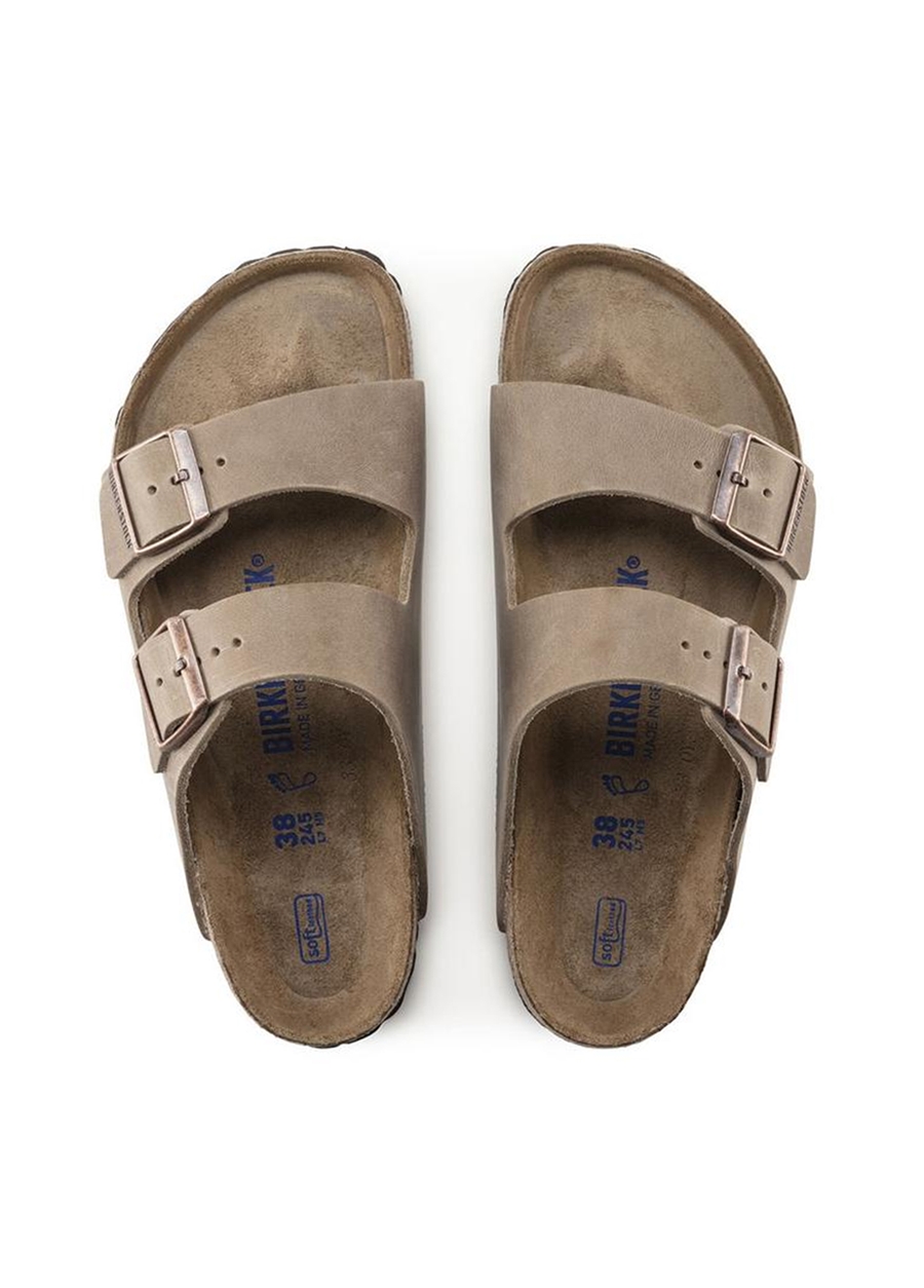 Birkenstock Kahve Erkek Deri Terlik 552813 ARIZONA SFB_2