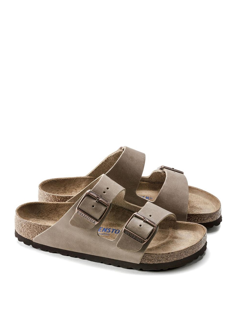 Birkenstock Kahve Erkek Deri Terlik 552813 ARIZONA SFB_3