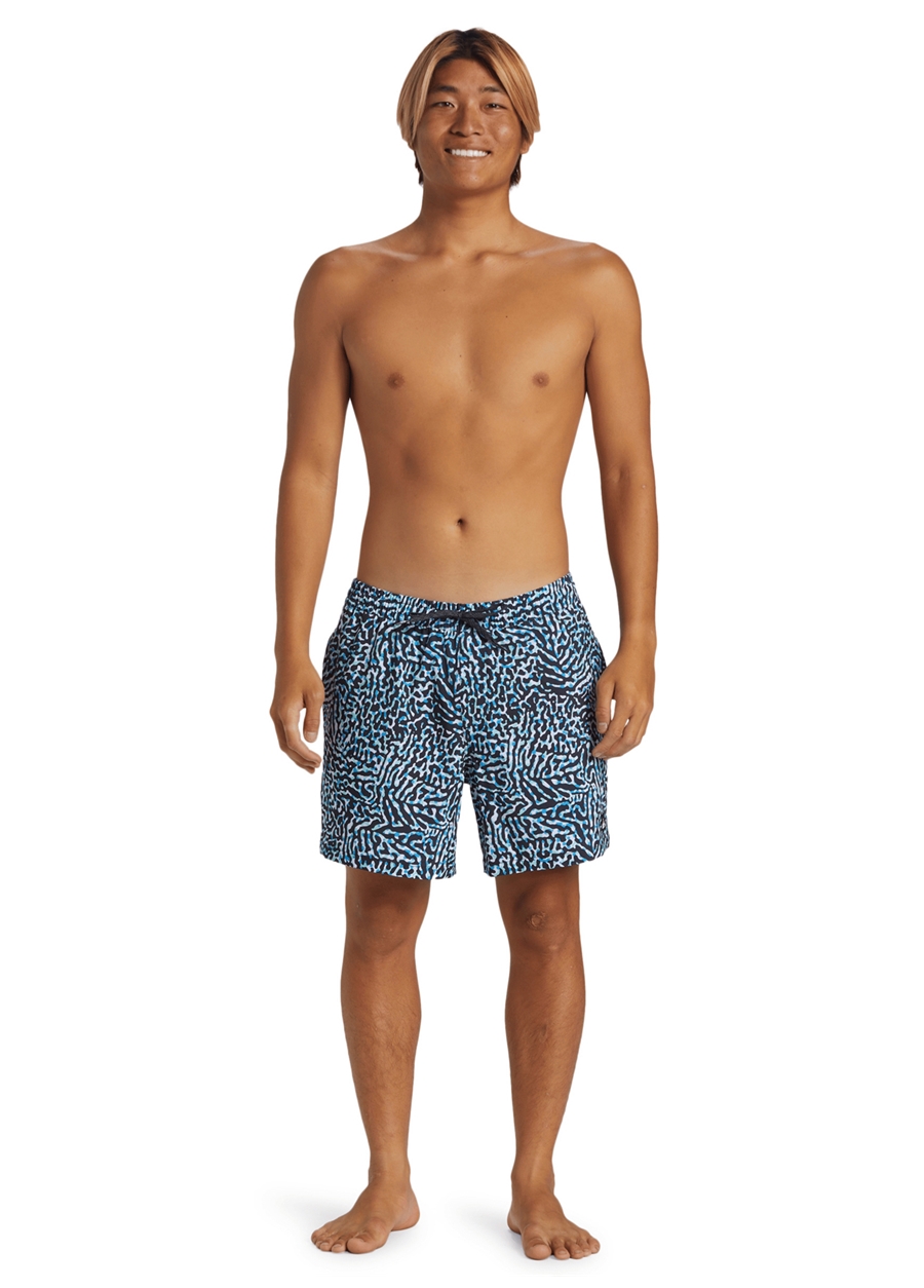 Quiksilver Mavi Erkek Şort Mayo AQYJV03144_SURFSILK MIX VOLLEY 16_2