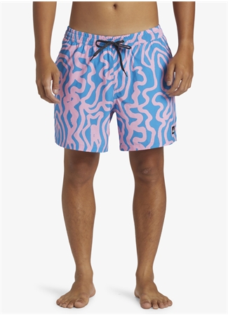 Quiksilver Pembe Erkek Şort Mayo AQYJV03144_SURFSILK MIX VOLLEY 16