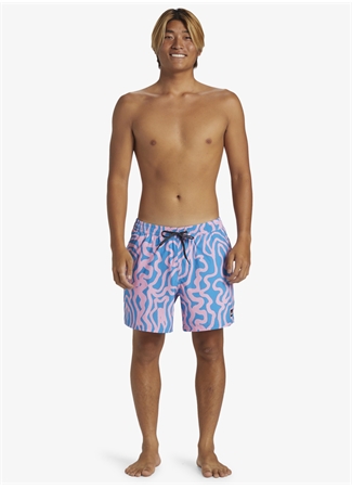 Quiksilver Pembe Erkek Şort Mayo AQYJV03144_SURFSILK MIX VOLLEY 16_2