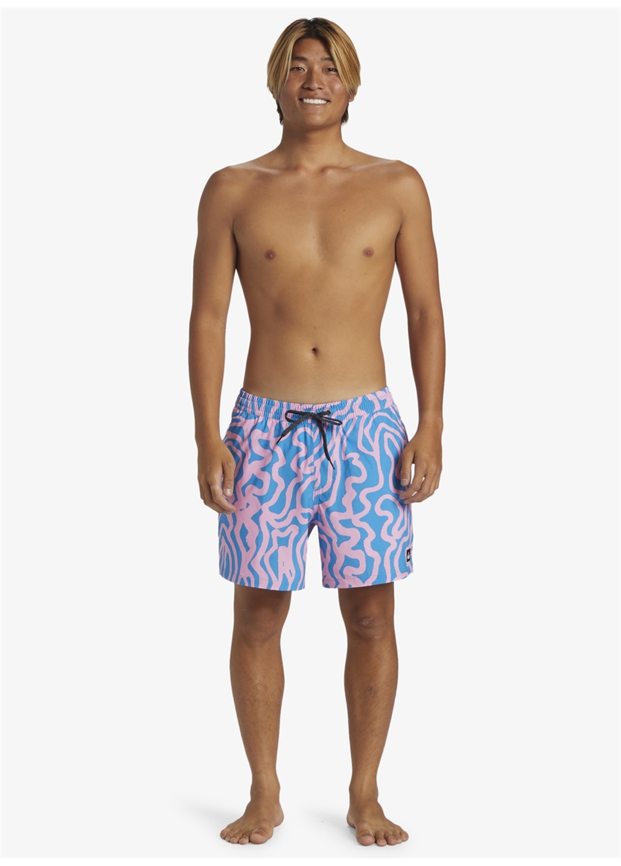 Quiksilver Pembe Erkek Şort Mayo AQYJV03144_SURFSILK MIX VOLLEY 16_2