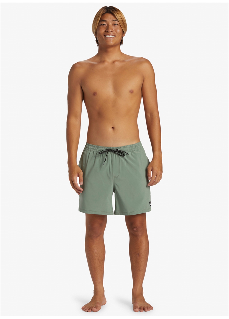 Quiksilver Yeşil Şort Mayo AQYJV03141_SURFSILK SOLID VOLLEY 16_0