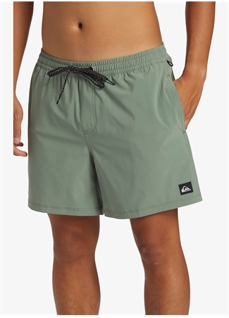 Quiksilver Yeşil Şort Mayo AQYJV03141_SURFSILK SOLID VOLLEY 16_1