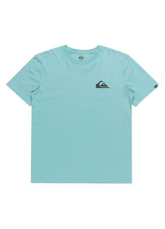 Quiksilver Mavi Erkek O Yaka Standart Fit Baskılı T-Shirt EQYZT07657_MW MINI LOGO SS_2