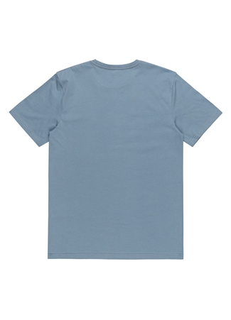 Quiksilver Mavi Erkek O Yaka Standart Fit Baskılı T-Shirt EQYZT07658_COMP LOGO SS_4