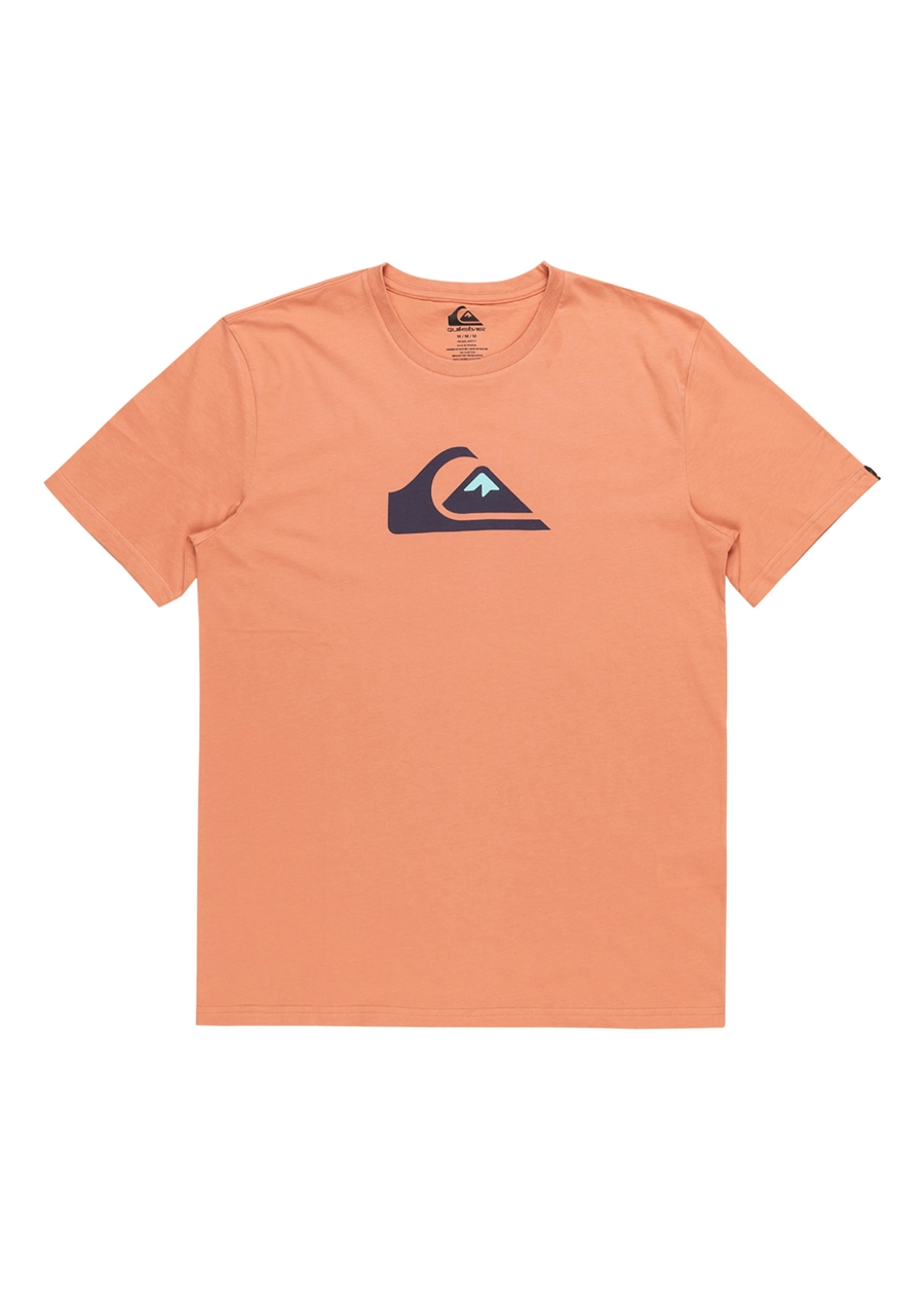 Quiksilver Pembe Erkek O Yaka Standart Fit Baskılı T-Shirt EQYZT07658_COMP LOGO SS_3