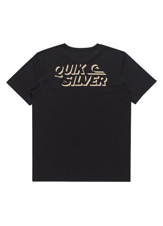 Quiksilver Siyah Erkek O Yaka Standart Fit Baskılı T-Shirt EQYZT07665_SHADOW KNOCK_3