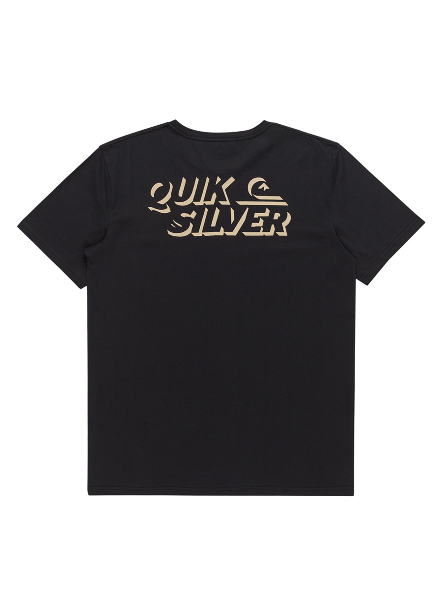 Quiksilver Siyah Erkek O Yaka Standart Fit Baskılı T-Shirt EQYZT07665_SHADOW KNOCK_3