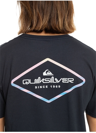 Quiksilver Siyah Erkek O Yaka Standart Fit Baskılı T-Shirt EQYZT07667_OMNI LOCK_2