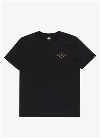 Quiksilver Siyah Erkek O Yaka Standart Fit Baskılı T-Shirt EQYZT07667_OMNI LOCK_4