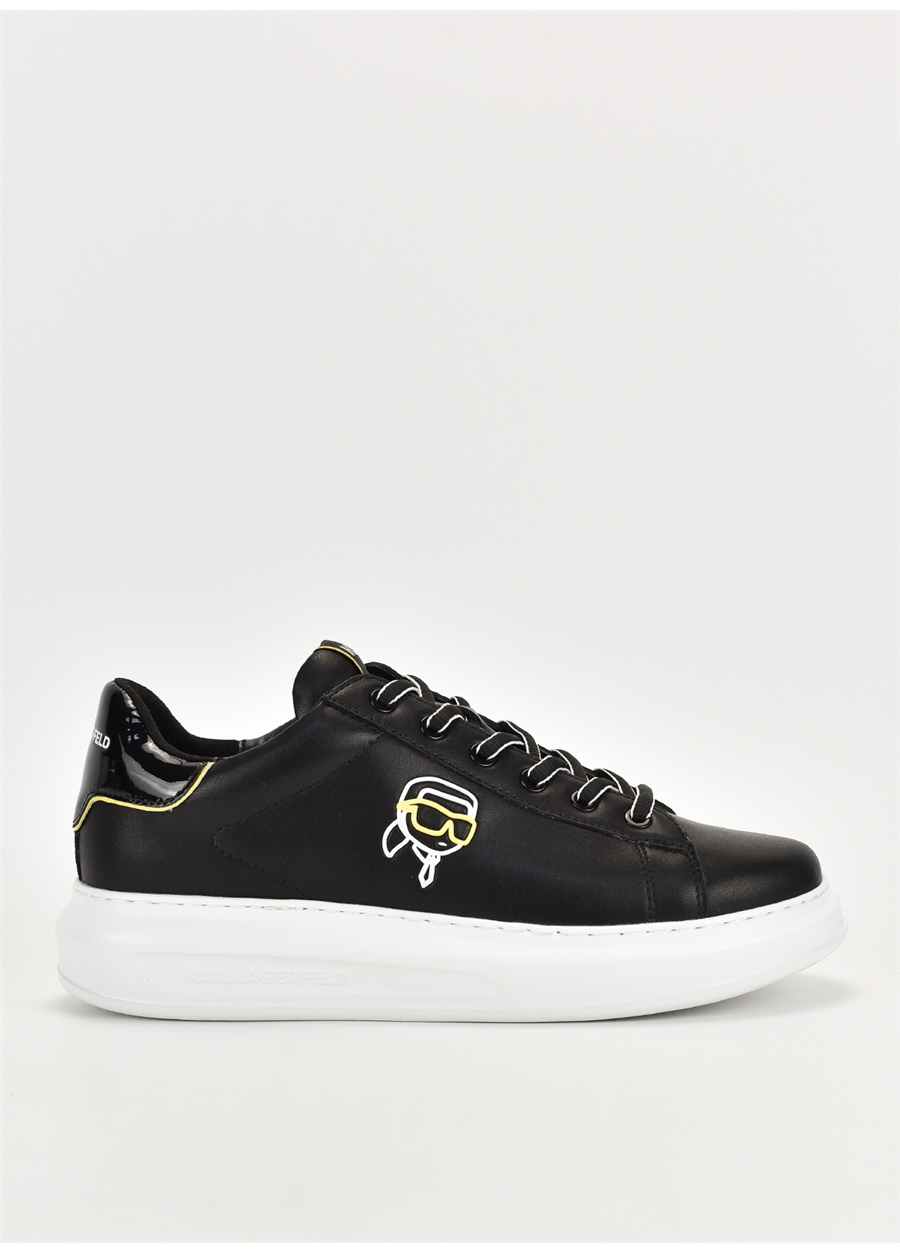 KARL LAGERFELD Siyah Erkek Sneaker KAPRI MENS Neonft Lo Lace_0