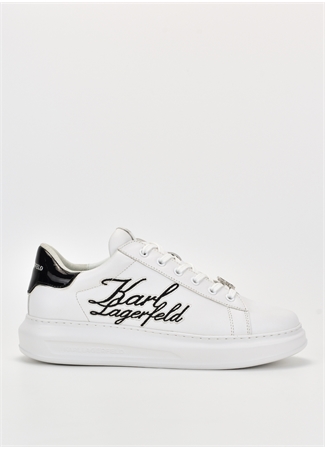 KARL LAGERFELD Beyaz Erkek Sneaker KAPRI MENS Signia Scroll Lo_0