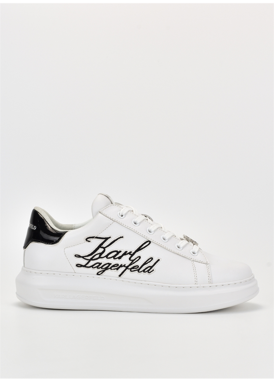 KARL LAGERFELD Beyaz Erkek Sneaker KAPRI MENS Signia Scroll Lo_0