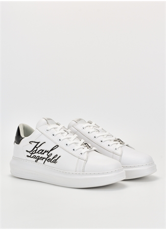 KARL LAGERFELD Beyaz Erkek Sneaker KAPRI MENS Signia Scroll Lo_1