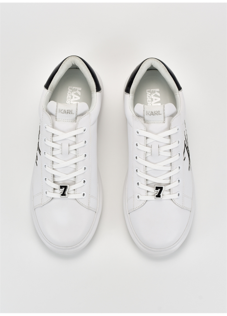 KARL LAGERFELD Beyaz Erkek Sneaker KAPRI MENS Signia Scroll Lo_2