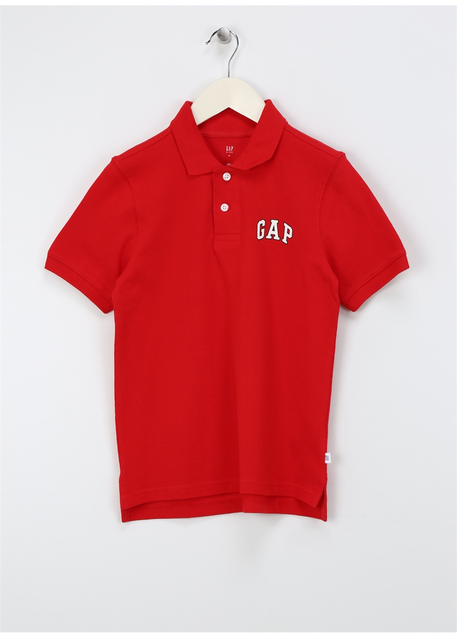 Gap Düz Kırmızı Erkek Polo T-Shirt 559938000
