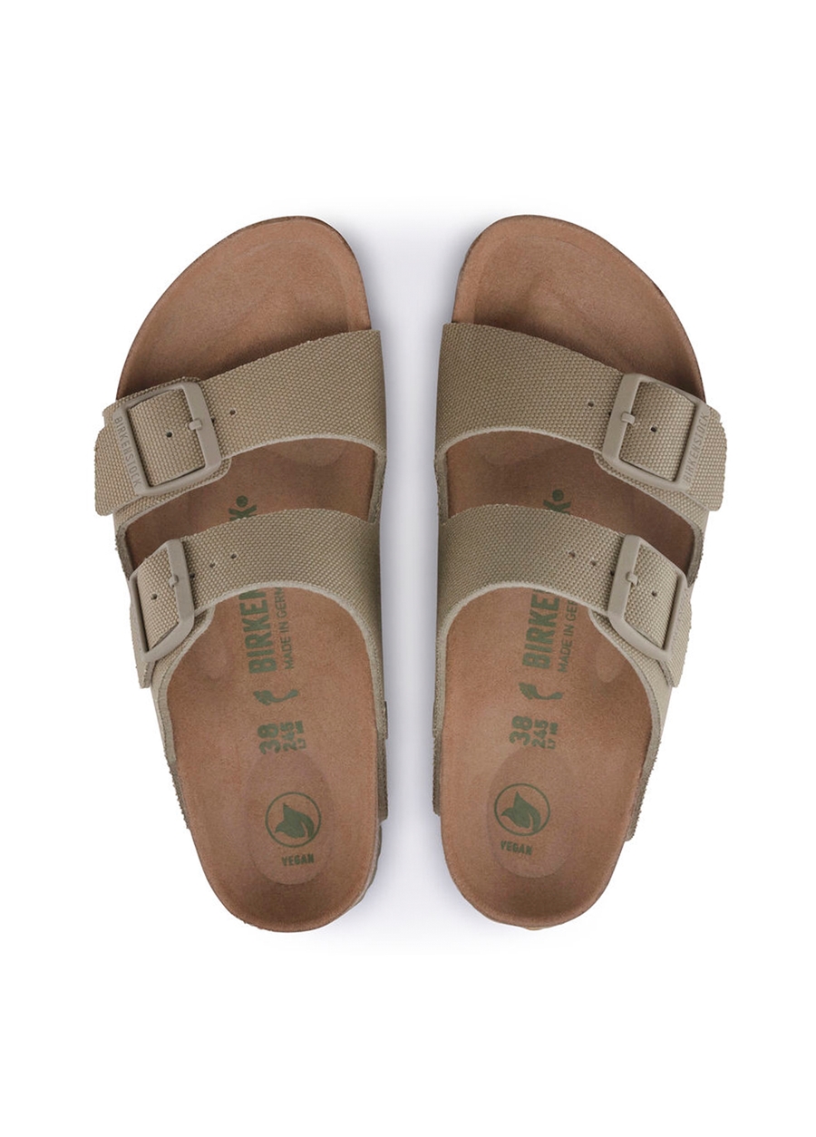 Birkenstock Haki Kadın Kanvas Terlik ARIZONA_2