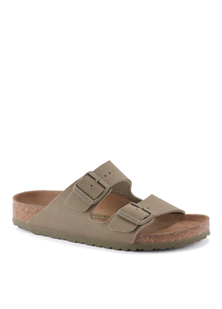 Birkenstock Haki Kadın Kanvas Terlik ARIZONA_4