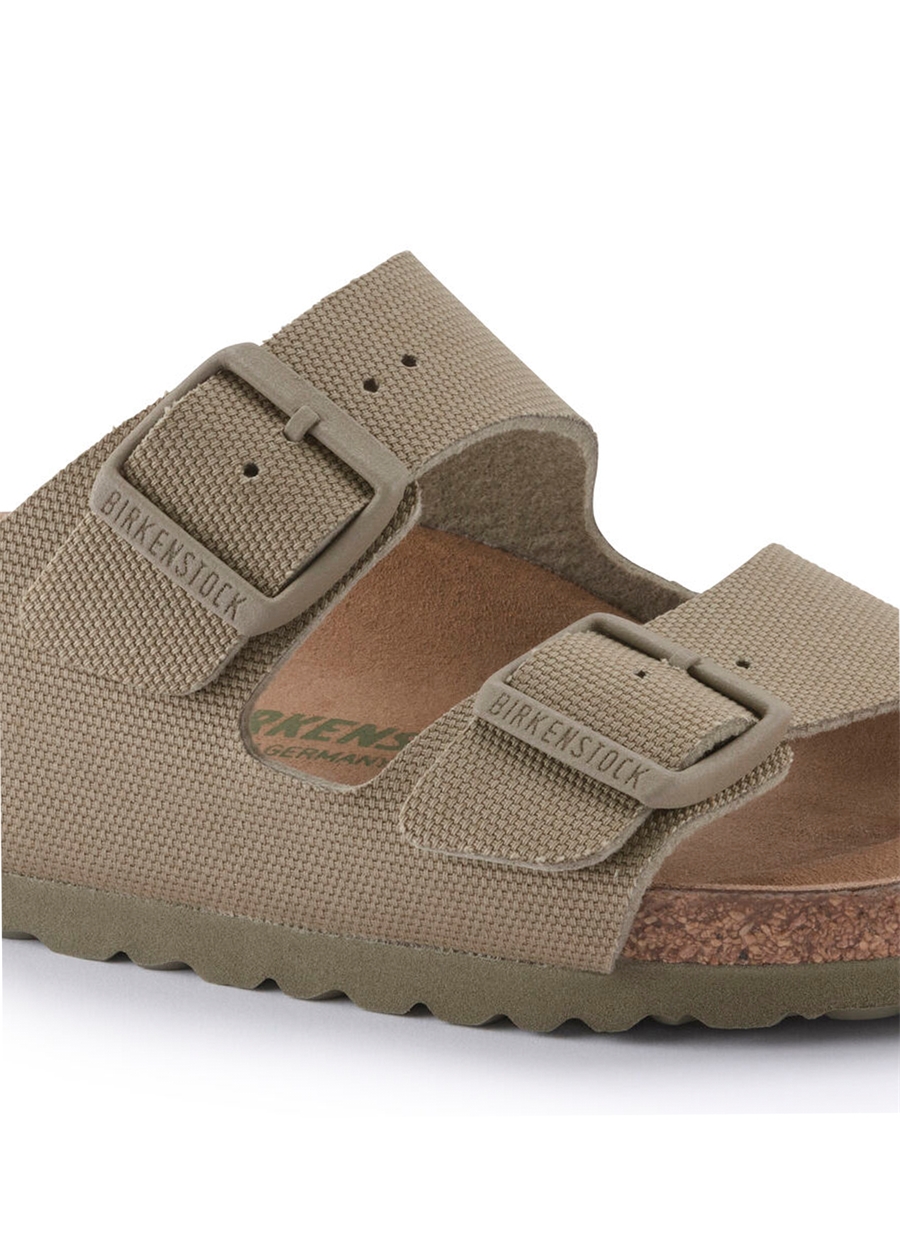 Birkenstock Haki Kadın Kanvas Terlik ARIZONA_5