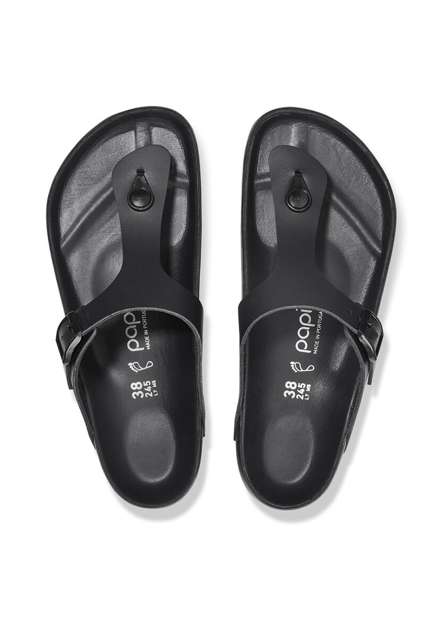 Birkenstock Siyah Kadın Deri Terlik GIZEH 1026874_2