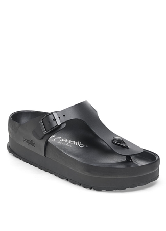 Birkenstock Siyah Kadın Deri Terlik GIZEH 1026874_4