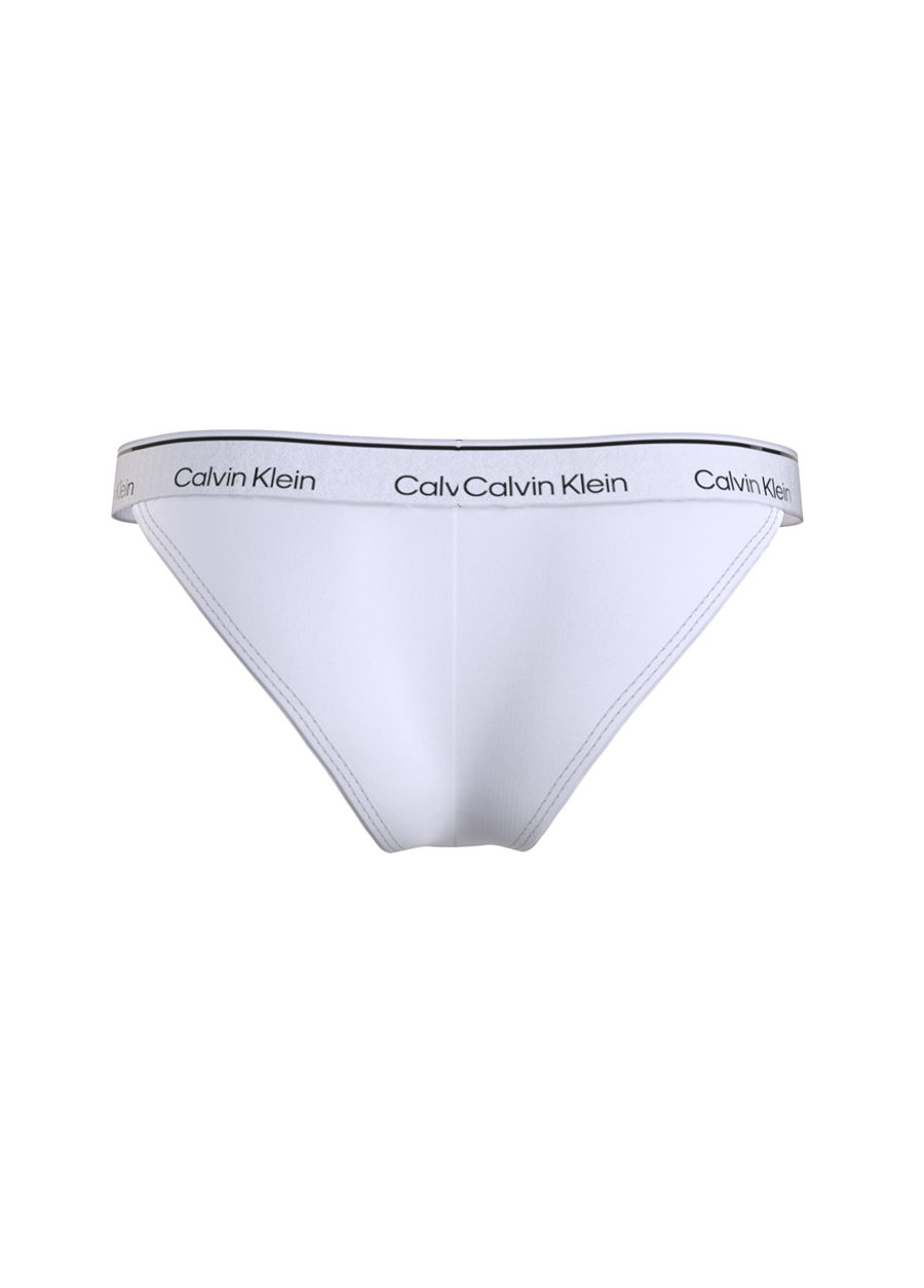 Calvin Klein Beyaz Kadın Bikini Alt BRAZILIAN KW0KW02429YCD_0