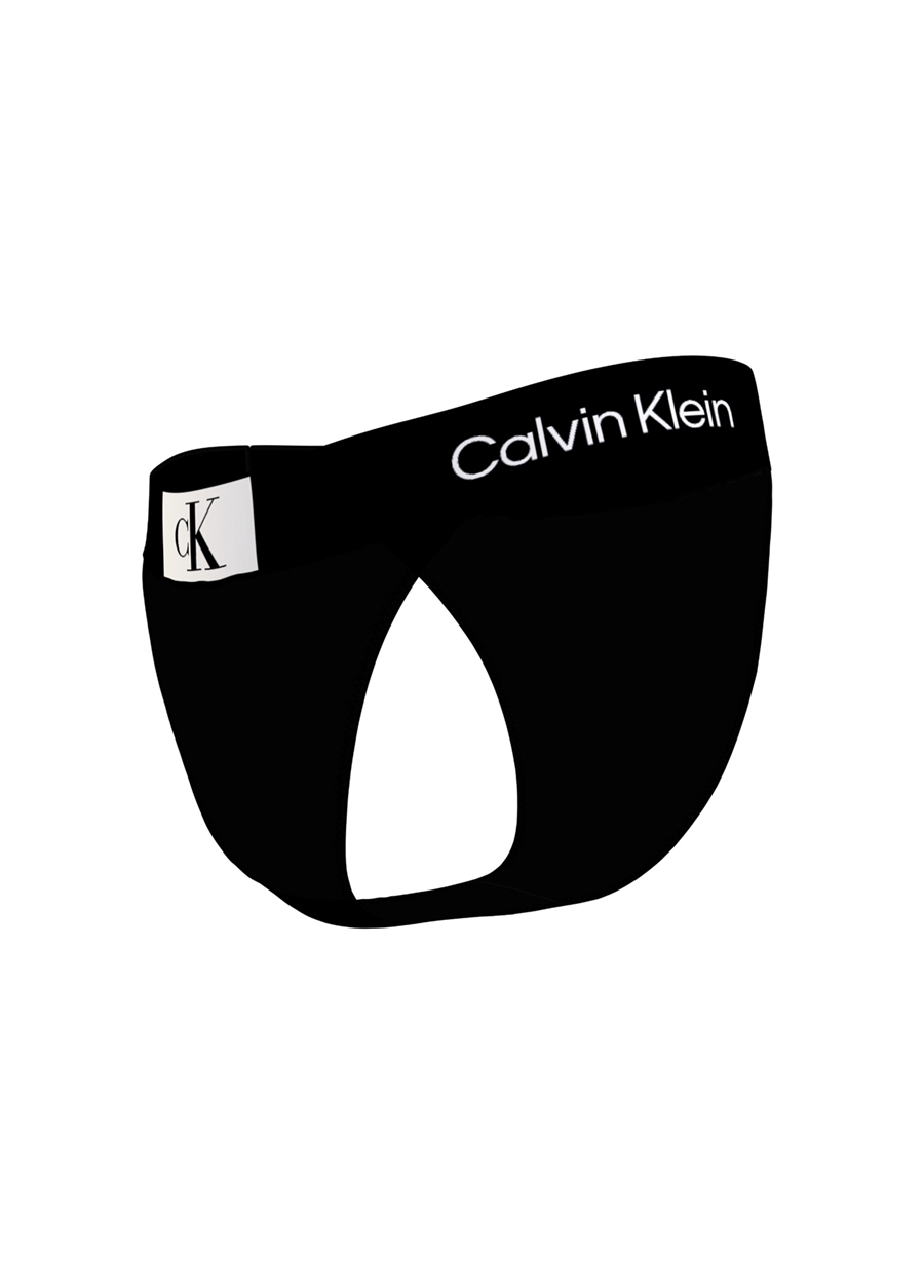 Calvin Klein Siyah Kadın Bikini Alt CHEEKY HIGH RISE BIKINI KW0KW02351B_1