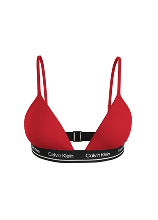 Calvin Klein Kırmızı Kadın Bikini Üst TRIANGLE-RP KW0KW02424XNE