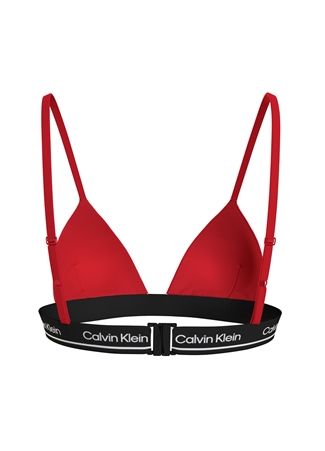 Calvin Klein Kırmızı Kadın Bikini Üst TRIANGLE-RP KW0KW02424XNE_4