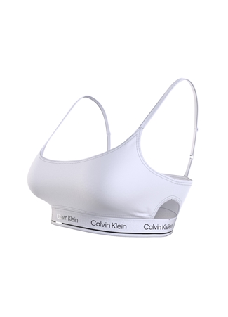 Calvin Klein Beyaz Kadın Bikini Üst BRALETTE-RP KW0KW02425YCD_1