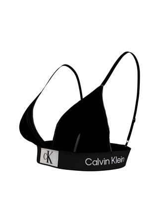 Calvin Klein Siyah Kadın Bikini Üst FIXED TRIANGLE-RP KW0KW02451BEH_1