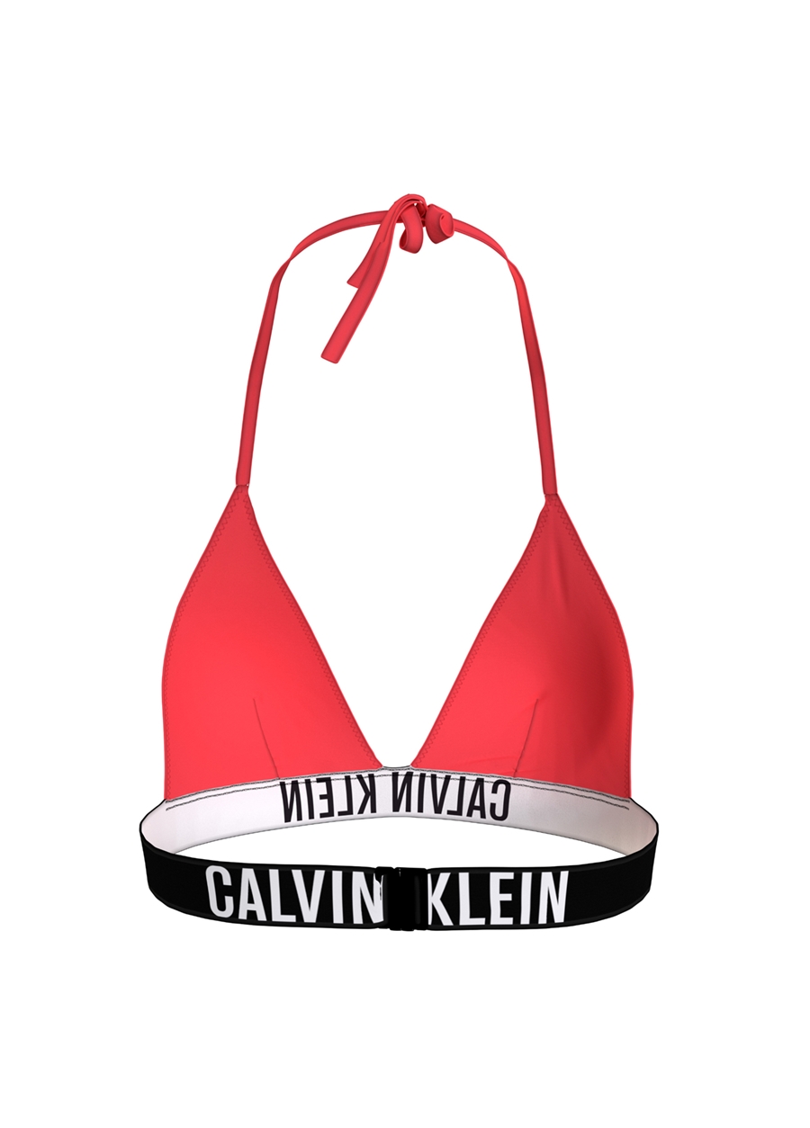 Calvin Klein Kırmızı Kadın Bikini Üst TRIANGLE-RP KW0KW02506XN8_4