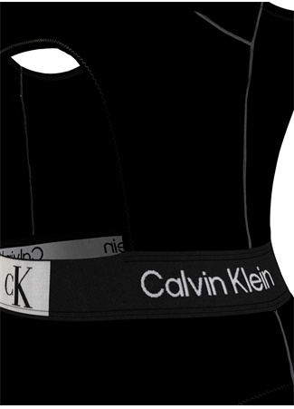 Calvin Klein Siyah Kadın Mayo CUT OUT ONE PIECE - RP KW0KW02357BE_3