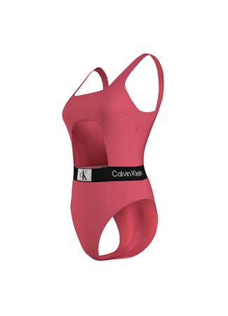 Calvin Klein Pembe Kadın Mayo CUT OUT ONE PIECE - RP KW0KW02357TB_1