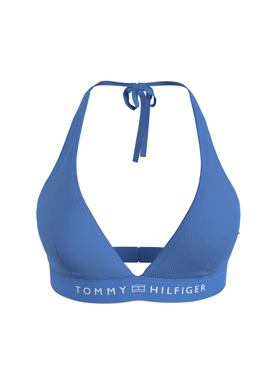 Tommy Hilfiger Mavi Kadın Bikini Üst TRIANGLE FIXED RP, C30 UW0UW05257C3_0