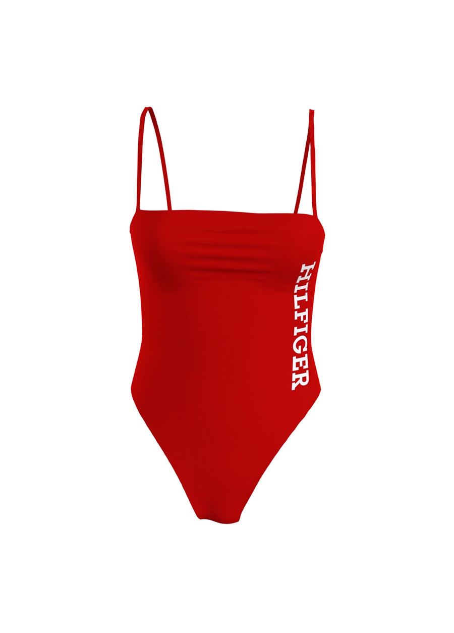 Tommy Hilfiger Kırmızı Kadın Mayo ONE PIECE (EXT SIZES, XLG UW0UW0530_0