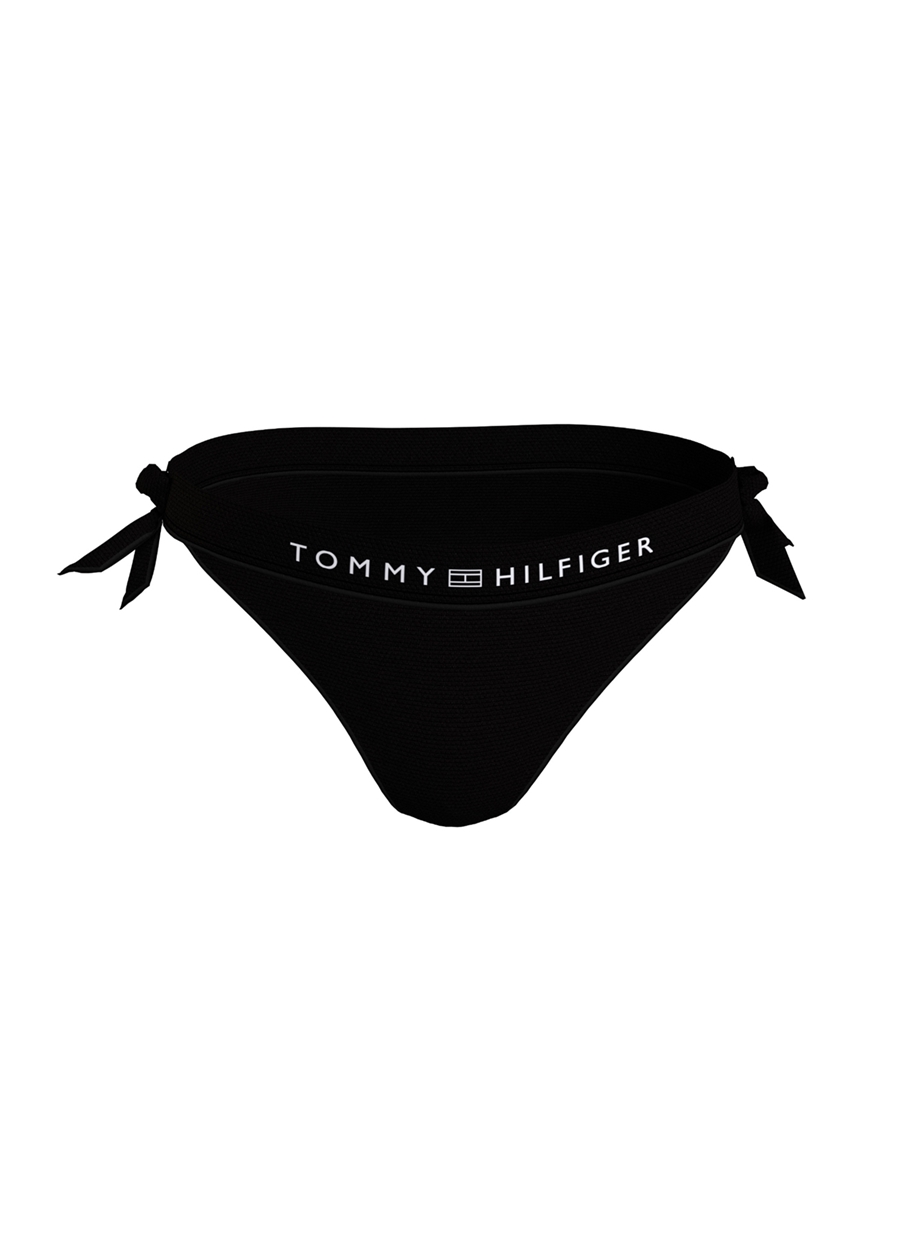 Tommy Hilfiger Siyah Kadın Bikini Alt SIDE TIE BIKINI, BDS UW0UW05260BDS_0