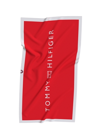 Tommy Hilfiger Kırmızı Plaj Havlusu TOWEL, XJD UU0UU00074XJD_1