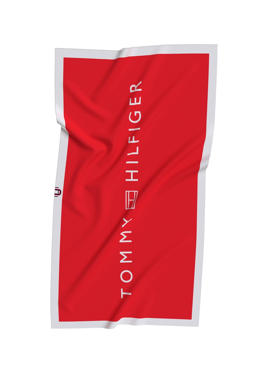 Tommy Hilfiger Kırmızı Plaj Havlusu TOWEL, XJD UU0UU00074XJD_1