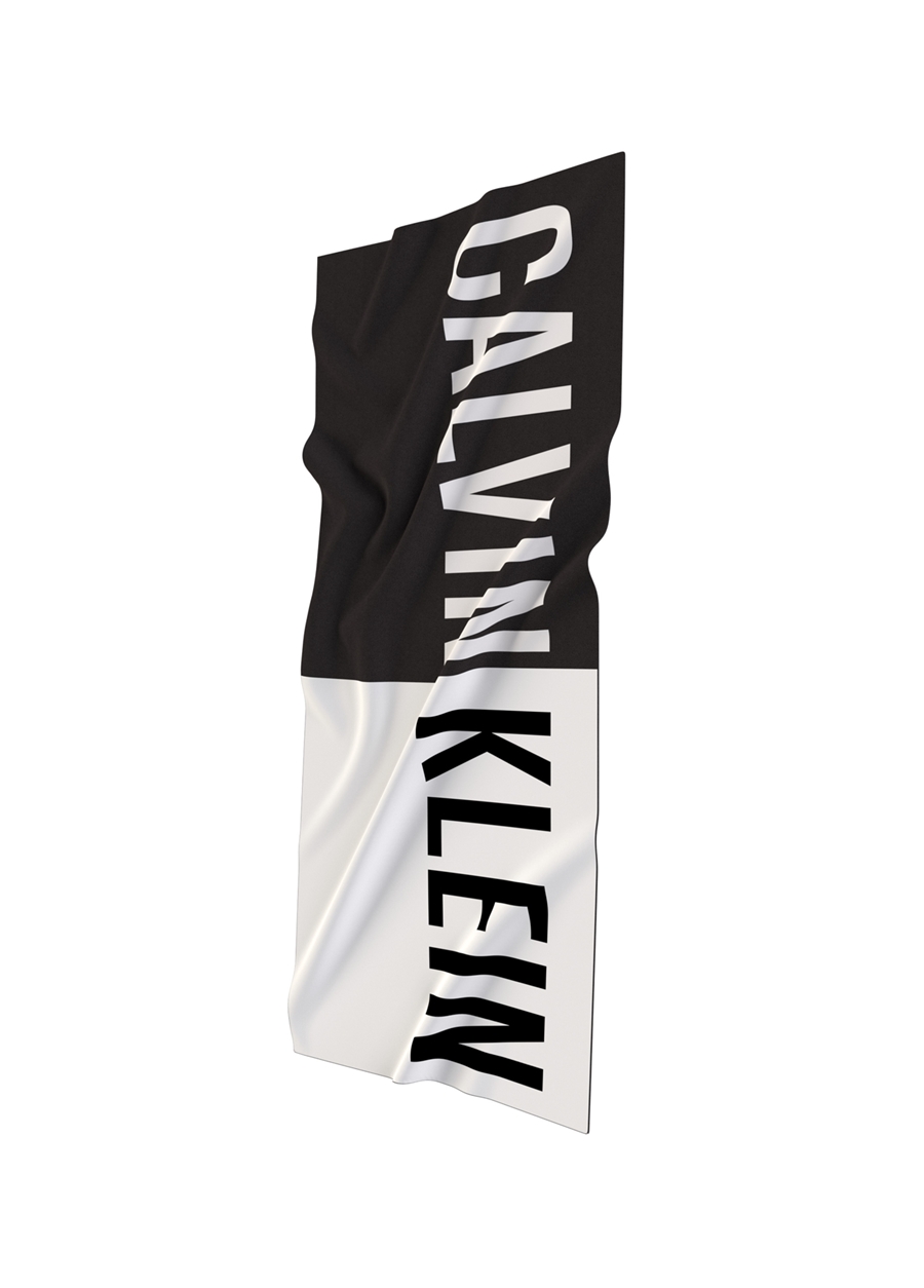 Calvin Klein Siyah Plaj Havlusu TOWEL- BLOCK KU0KU00122BEH_1