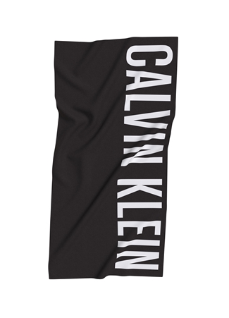 Calvin Klein Siyah Plaj Havlusu TOWEL KU0KU00117BEH_1