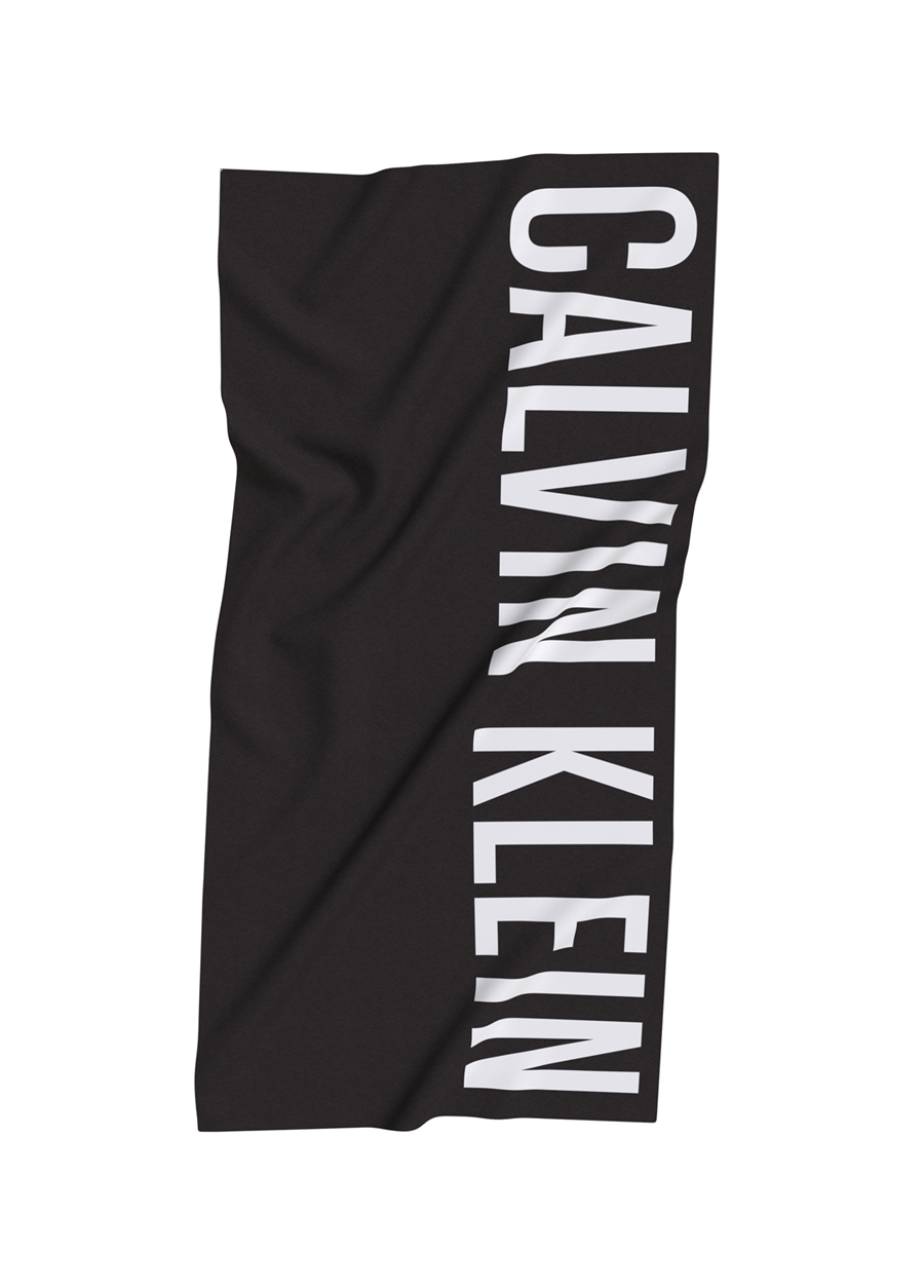 Calvin Klein Siyah Plaj Havlusu TOWEL KU0KU00117BEH_1