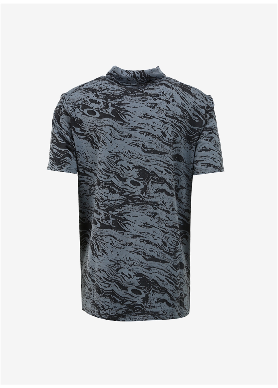 Oakley Yeşil - Siyah Erkek Normal Kalıp Desenli Polo T-Shirt FOA405491_OAKLEY DUALITY JACQUARD_1