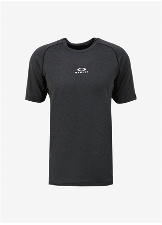 Oakley Siyah - Gri Erkek Bisiklet Yaka Normal Kalıp T-Shirt FOA403038_O FIT RC SS TEE_0