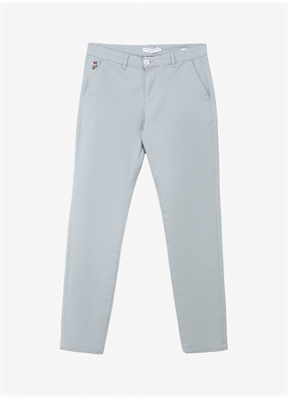 U.S. Polo Assn. Normal Bel Normal Paça Slim Fit Açık Mavi Erkek Pantolon STK-LUIS_5