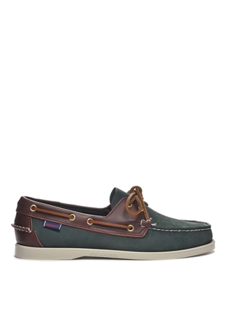 Sebago Lacivert - Kahve Erkek Deri Günlük Ayakkabı SEBAGO PORTLAND SPINNAKER NBK FGL