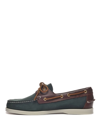 Sebago Lacivert - Kahve Erkek Deri Günlük Ayakkabı SEBAGO PORTLAND SPINNAKER NBK FGL_1