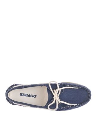 Sebago Lacivert Erkek Günlük Ayakkabı SEBAGO PORTLAND WASHED CANVAS_1