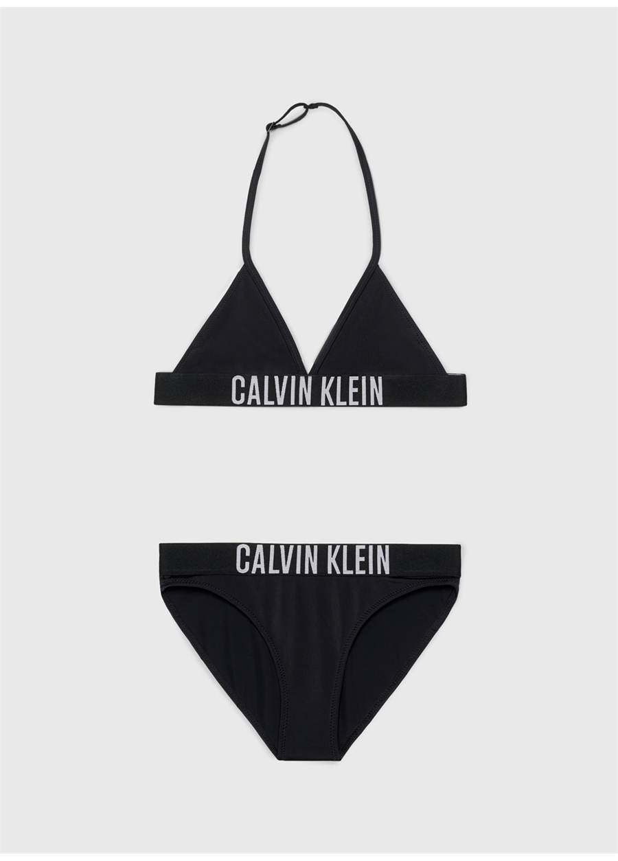 Calvin Klein Siyah Kız Çocuk Bikini Takım KY0KY00054BEH_0